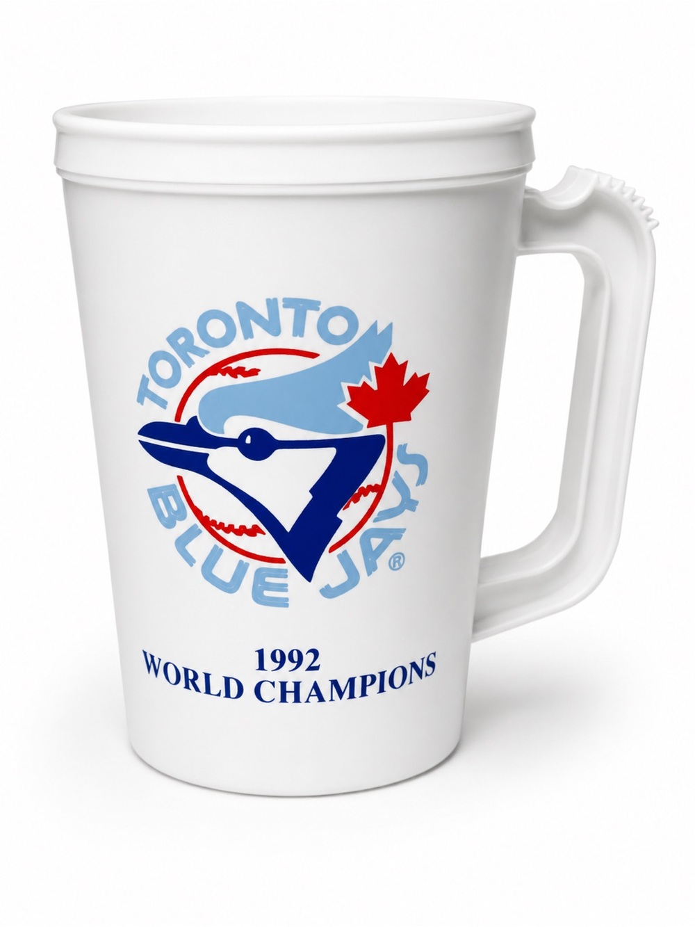 Toronto Blue Jays 1992 World Champions White plastic Mug
